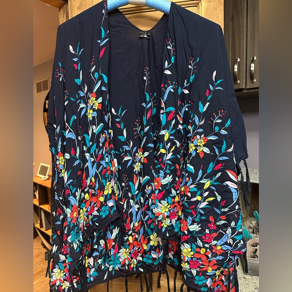 Kimono swimsuit coverup leisure robe